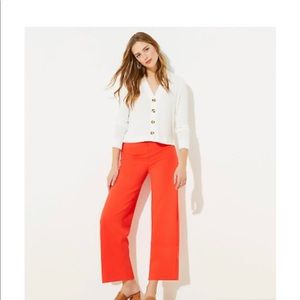 NWT Loft Wide Leg Pull On Pant XSP
